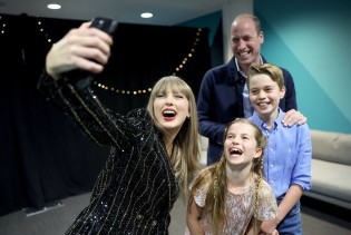 Na nastupu Taylor Swift princ William s djecom