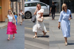 Sarajke osvježavaju glavni grad: Trendi modni izbori uprkos toplotnom talasu
