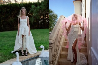 Daphne Groeneveld u novoj buntovnoj bridal kolekciji For Love & Lemons