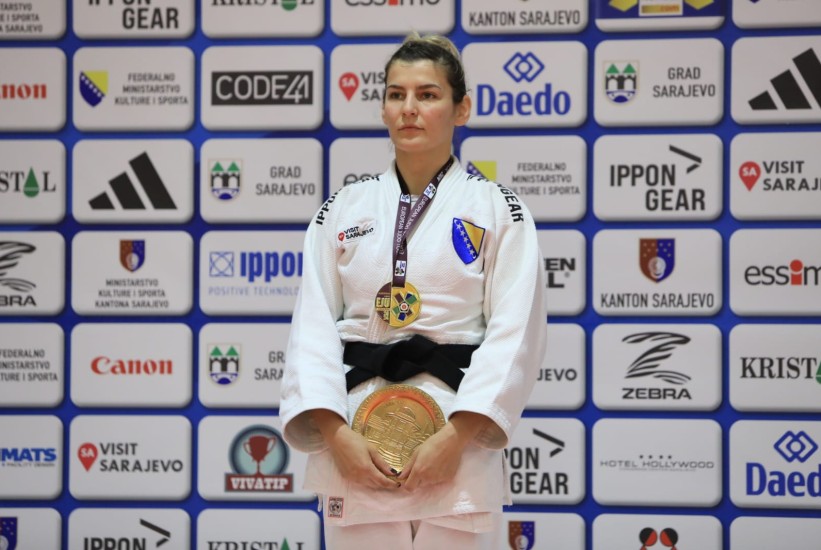 Aleksandra Samardžić zlatom na European Openu potvrdila odličnu formu