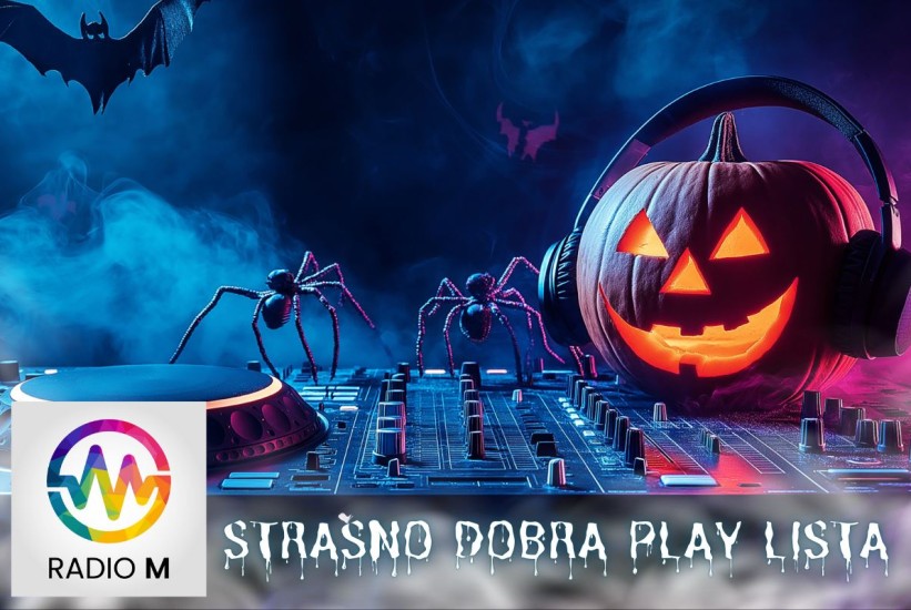 Strašno dobra play lista na Radiju M – spremi se za najluđi Halloween!