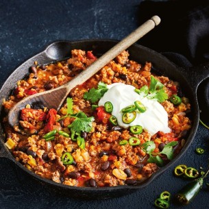 Chili con carne s bundevom