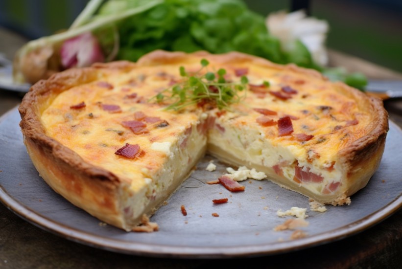 Quiche Lorraine - najbolja francuska pita sa slanininom i sirom