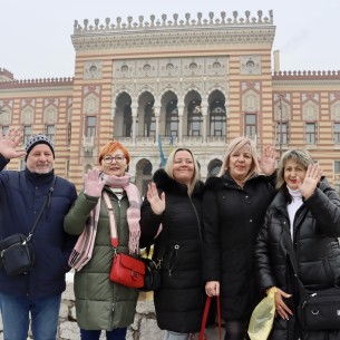 Sarajevo vrvi: Gosti iz Zagreba, Pančeva, Južne Afrike - evo šta kažu