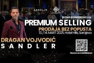 Postanite majstor prodaje: Pridružite se PREMIUM SELLING konferenciji