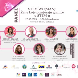 "STEM WO(MAN): Žene koje pomjeraju granice u STEM-u"