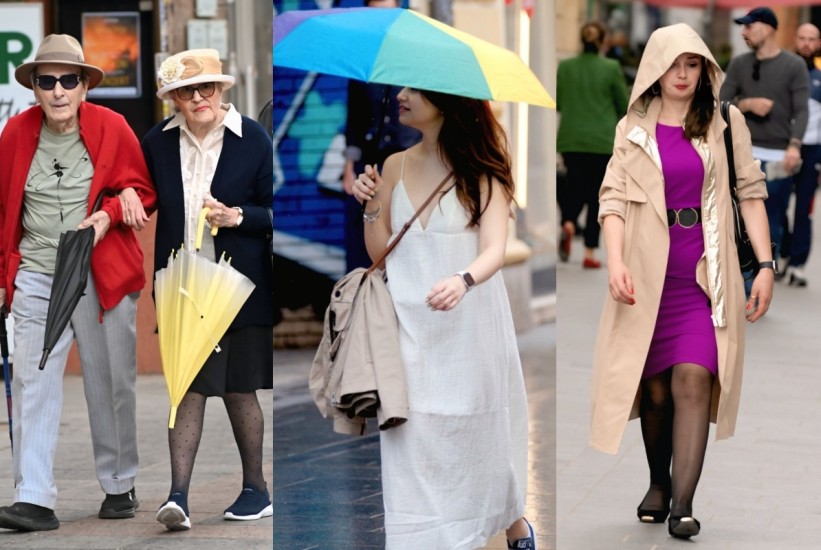 FOTO - Šta nose Sarajke kad proljeće zaboravi biti sunčano?