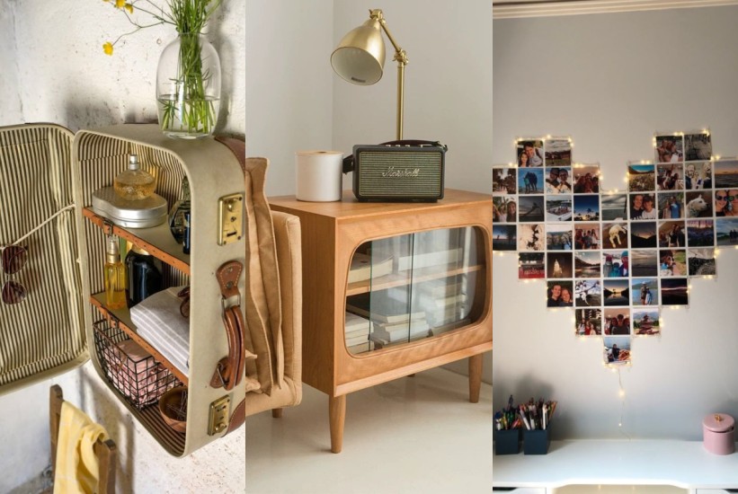 Kofer na zidu, TV kao polica i druge DIY čarolije za dom