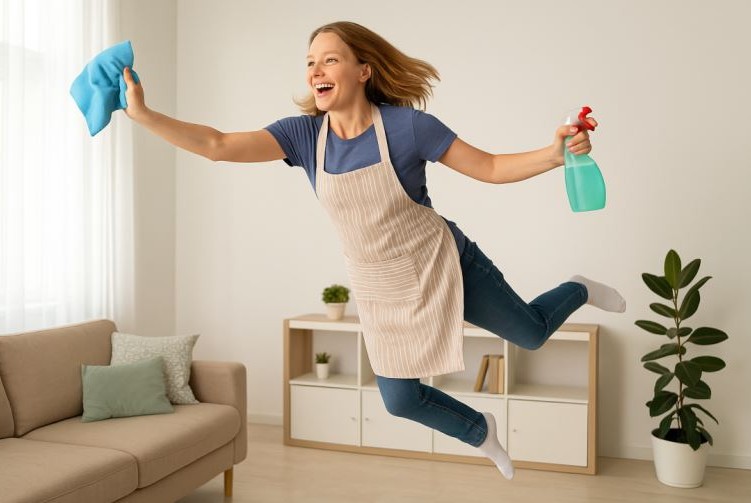 'Leteća žena': Tehnika čišćenja koja je osvojila svijet