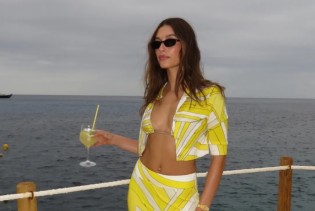 Hailey Bieber u "Pucci princeza" izdanju: Ljeto miriše na limun i luksuz