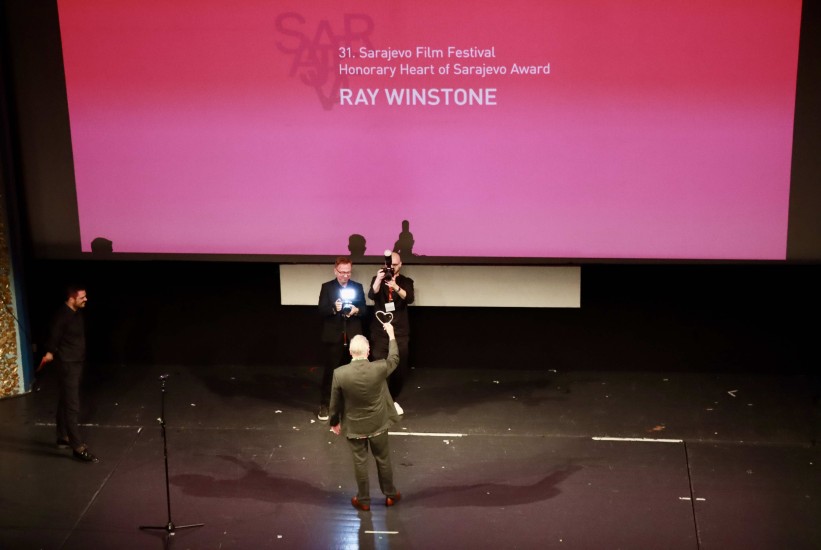 Ray Winstone primio Počasno Srce Sarajeva: "Ovaj festival je poseban"