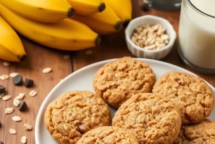 Zdravi kolačići od banana gotovi za 20 minuta – bez šećera i brašna!