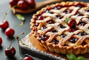 Lijena pita s višnjama: Stari domaći recept koji svi vole!