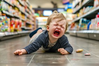 Kad dijete vrišti u prodavnici – šta radi mama koja poznaje psihologiju