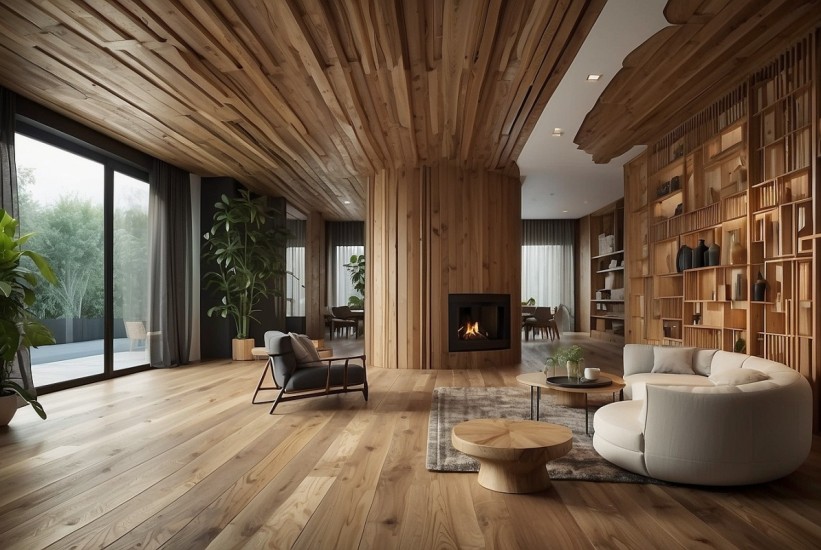 Toplina doma: Snaga drveta u interijeru