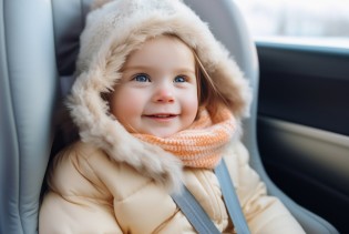 Zašto je opasno da djeca u autosjedalicama budu u debelim jaknama?