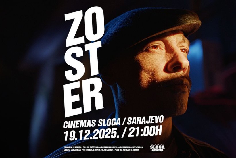 Zoster najavljuje drugi koncert u Sarajevu