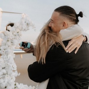 Raf Camora zaprosio djevojku na spektakularan način