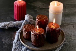 Kako napraviti jestive svijeće koje nestaju brže nego što ih napravite?