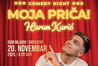 Harun Kurić osvaja i pozornicu: “Moja priča” premijerno u Domu mladih