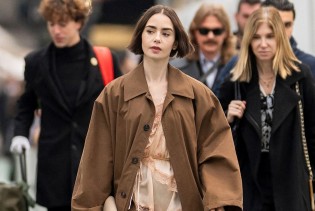 Pidžama umjesto haljine? Lily Collins pokrenula novi party trend