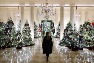 Prva dama oduševila: Tema ovogodišnje praznične dekoracije ima posebno značenje