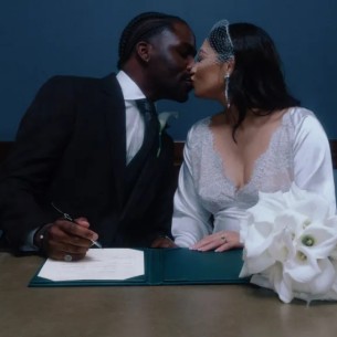 Pop zvijezda Vanessa White zablistala kao trudna mladenka