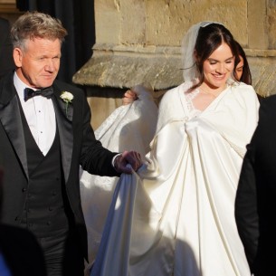 Gordon Ramsay ispratio kćerku do oltara: Ne mogu biti ponosniji otac