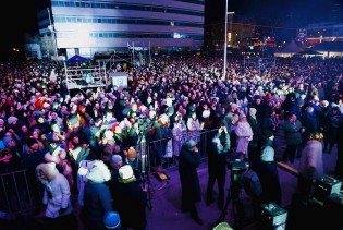 Na dočeku Nove godine u Sarajevu bilo 64.000 posjetilaca