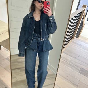 Modni svijet bruji o jednom komadu: Da li biste nosili peplum farmerke?