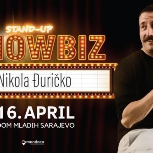 Nikola Đuričko dolazi u Sarajevu 16. aprila sa svojim stand up-om