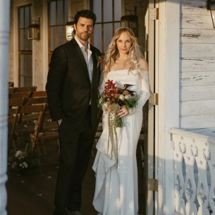 Trudnički stomak i bajkovita vjenčanica: Poznata glumica zakoračila u brak