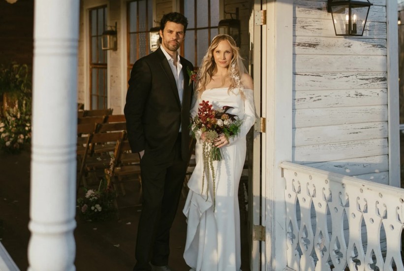 Trudnički stomak i bajkovita vjenčanica: Poznata glumica zakoračila u brak