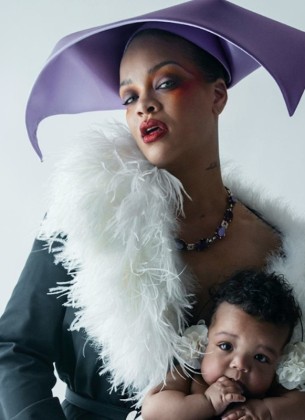 Rocki već na naslovnici: Rihanna s kćerkom zablistala u Dioru