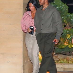 Kim Kardashian i Lewis Hamilton uskladili stil na večeri u Malibuu