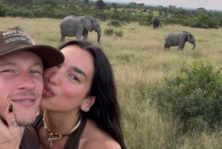 Luksuz u divljini: Safari avantura Dua Lipe i Callum Turnera