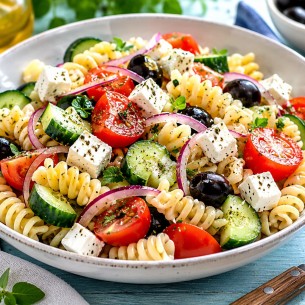 Lagana i puna okusa: Grčka salata s tjesteninom idealna je za ljetne dane