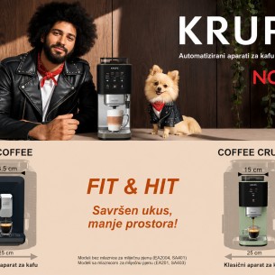 Savršen espresso počinje svježe mljevenim zrnom: KRUPS otkriva tajnu vrhunskog okusa