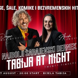 "Tabija at Night" donosi spektakl na otvorenom: Program predvodi Dragan Marinković Maca