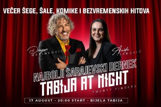 "Tabija at Night" donosi spektakl na otvorenom: Program predvodi Dragan Marinković Maca