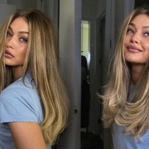Slojevita frizura Gigi Hadid u obliku srca tajna je bujne i voluminozne kose