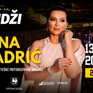 Nina Badrić stiže na Ilidžu: Veliki koncert 13. augusta, ulaz je besplatan
