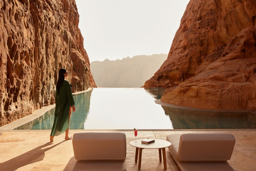 Luksuz usred pustinje: Resort u Saudijskoj Arabiji izgleda kao oaza iz snova