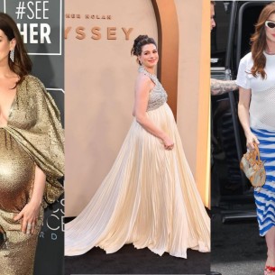 Anne Hathaway pokazala kako izgleda savršen trudnički glamur