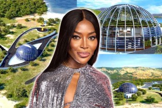 Zavirite u neobičnu kuću Naomi Campbell inspirisanu okom