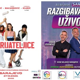 Dvije hit predstave stižu u BiH: Stand-up, satira i životne priče na sceni