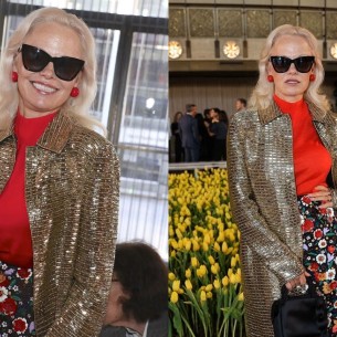 Pamela Anderson zablistala u odvažnoj kombinaciji boja i s novom frizurom