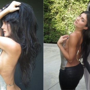 Kylie Jenner u srebrenom topu iz 1997. godine
