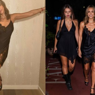 Jessica Alba zablistala u crnoj čipkastoj haljini tokom večernjeg izlaska u New Yorku