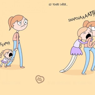 Život mame s bebom nije baš kao na Instagramu: Ove ilustracije će nasmijati svaku majku